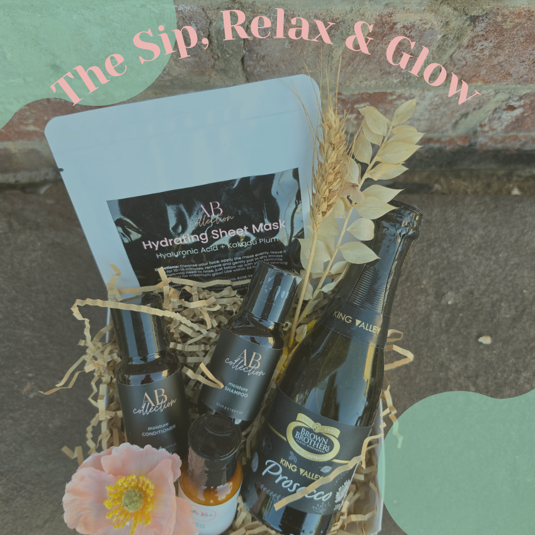 The Sip, relax & Glow Set